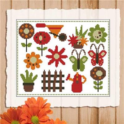 (image for) Retro Garden Mini Sampler
